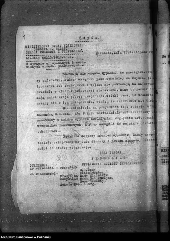 Obraz 8 z jednostki "Demobilizacja"