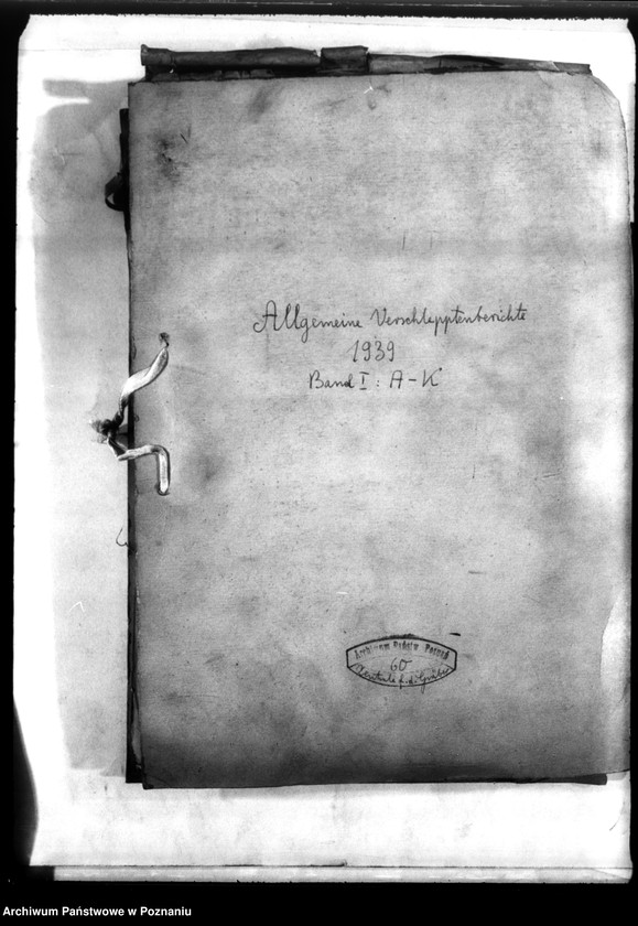 Obraz 4 z jednostki "Allgemeine Verschlepptenberichte. Band I : A - K"