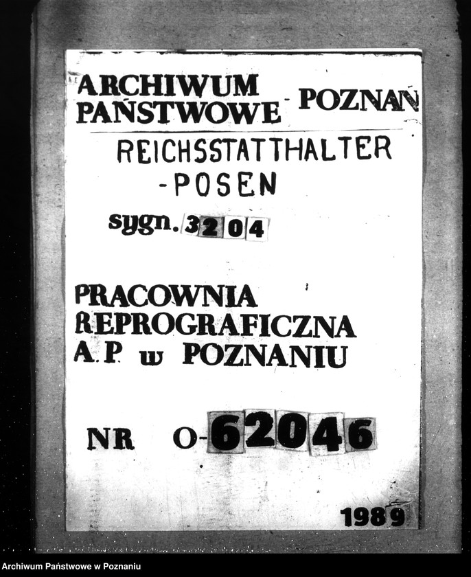 Obraz 1 z jednostki "Zarządzenia - Wohnungsnot. Neubauverbot. Landarbeiterwohnungsbau. Gemeinnützigeswesen"