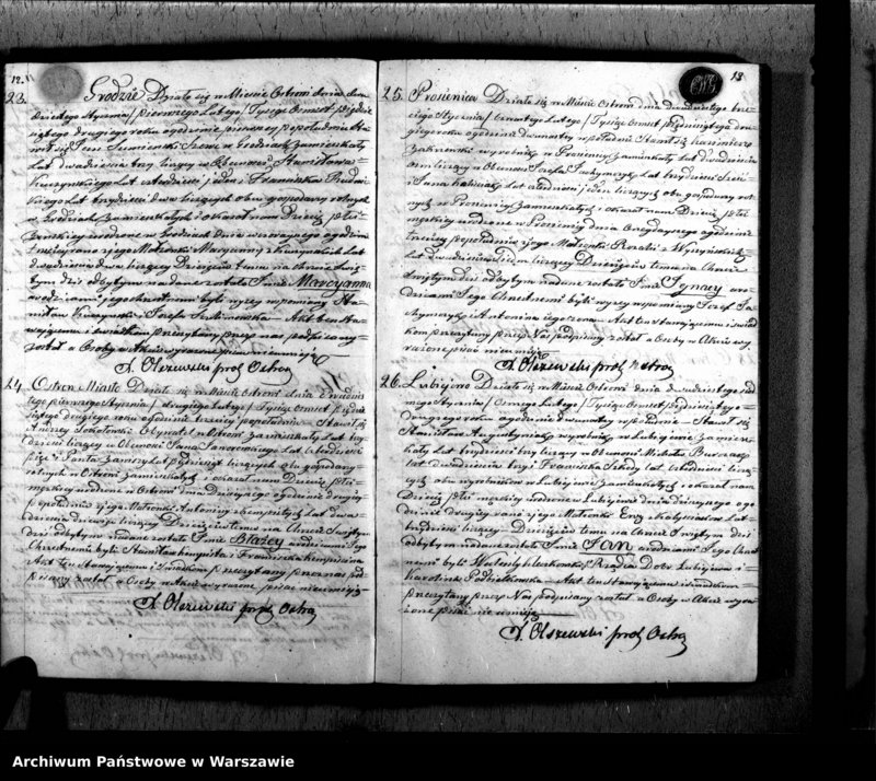 image.from.unit.number "Akta urodzeń, małżeństw i zgonów"