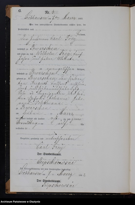 image.from.unit.number "Sterbe-Neben-Register Nr 1 - 32"