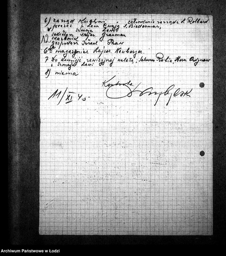 Obraz 18 z jednostki "Kuchnia N. 353 ul. Franciszkańska 38 [Działalność, personel, konsumenci, kontrole]"