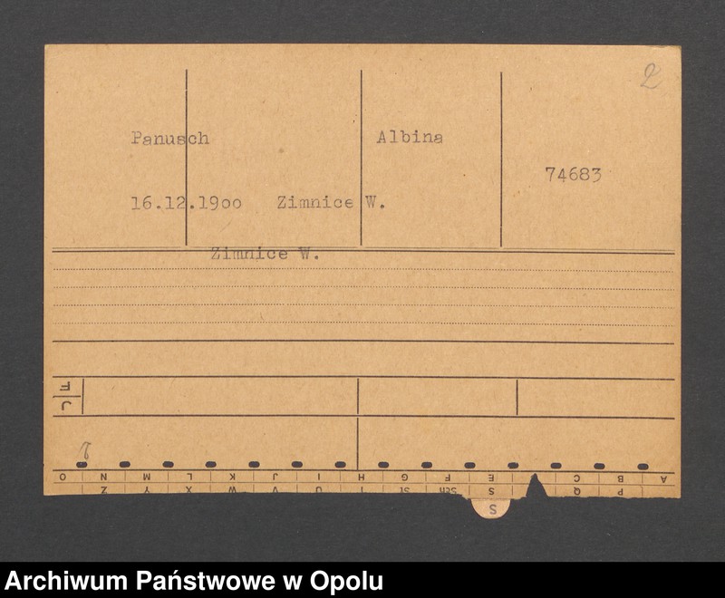 Obraz 4 z jednostki "[Lissy Klemens, ur. 23.11.1895 r., zam. Mühlendorf]"
