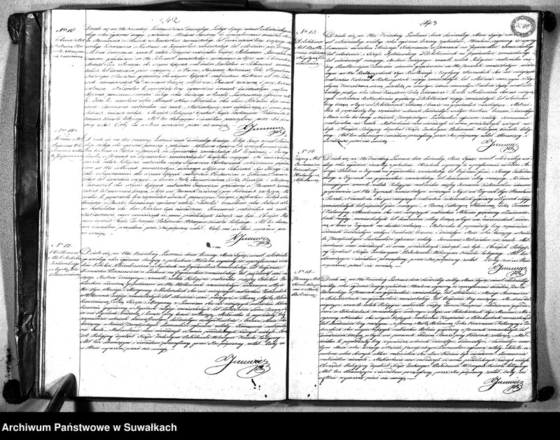 image.from.unit.number "Księga Duplikat Urodzonych, Zmarłych i Zaślubionych Parafii Liszkowskiej w Powiecie Seyneńskim Gubernii Augustowskiey Rok 1846"