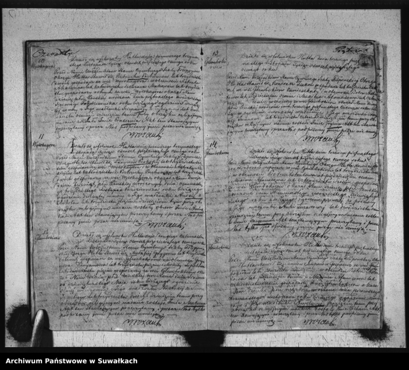 image.from.unit.number "Duplikat Aktów Urzędnika Stanu Cywilnego Sekty Filipońskiej Okręgu Huta Urodzonych, Zaślubionych i Zmarłych z roku 1858"