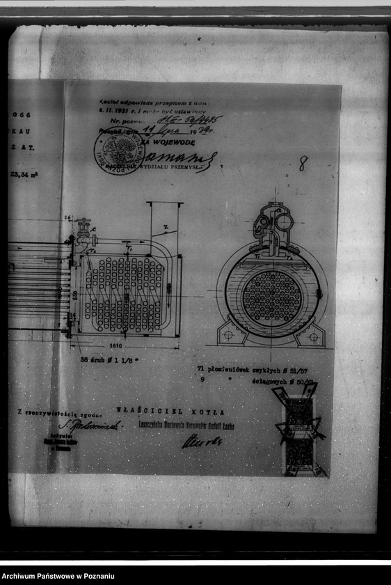 Obraz 14 z jednostki "Cegielnia w Czaczu - pow. kościański - własność R. Łaske nr woj. kotła 5270"