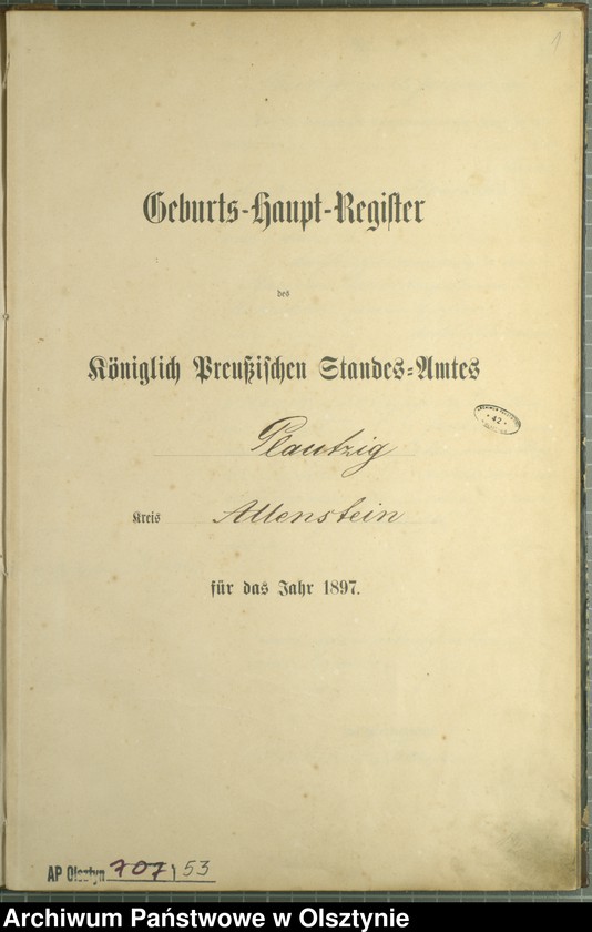 image.from.unit.number "Geburts-Haupt-Register Nr 1 - 46"