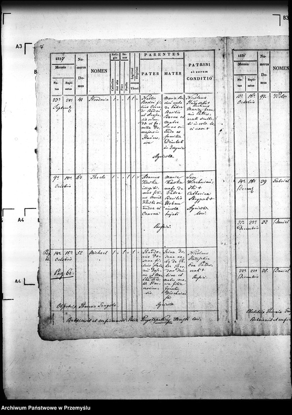 Obraz 11 z jednostki "[Kopie ksiąg metrykalnych parafii Gładyszów z filią Wirchnia (dekanat Gorlice)]"