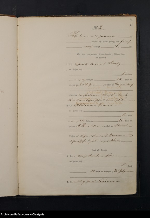 image.from.unit.number "Haupt-Heiraths-Register Nr 1 - 42"