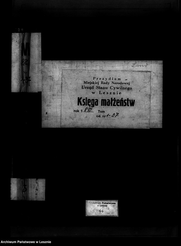 Obraz 2 z jednostki "[Księga małżeństw - wieś]"