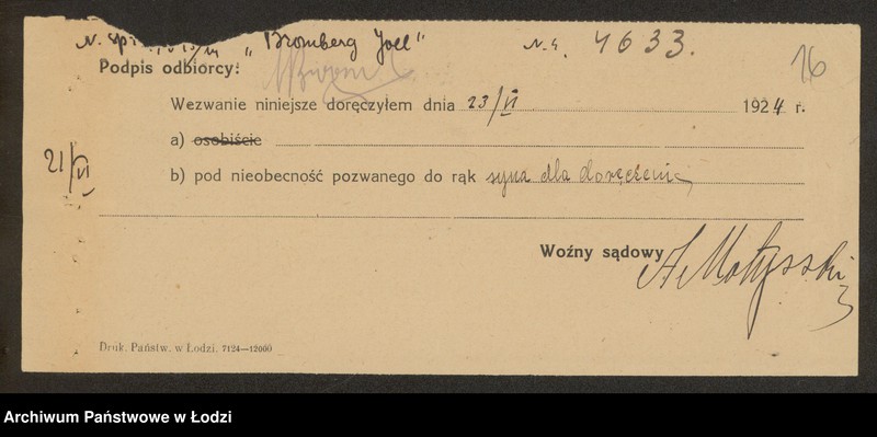 Obraz 18 z jednostki "Joel Bromberg – sprzedaż konferkcji męskiej i damskiej"