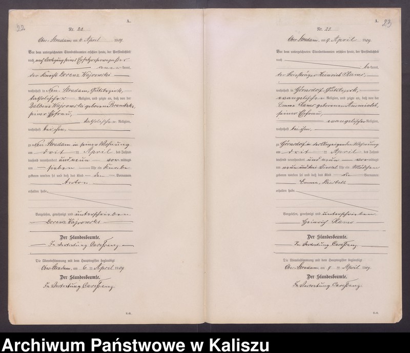 Obraz 15 z jednostki "[Księga urodzeń]"