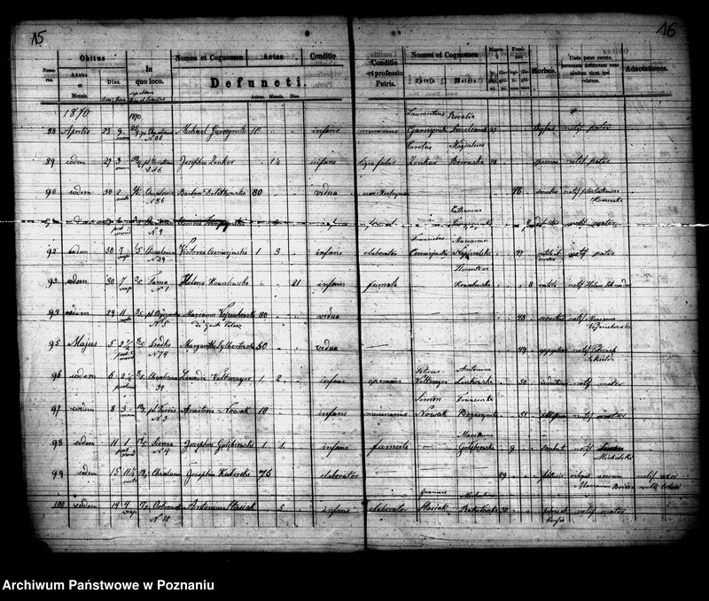 Obraz 9 z jednostki "Księga zgonów"