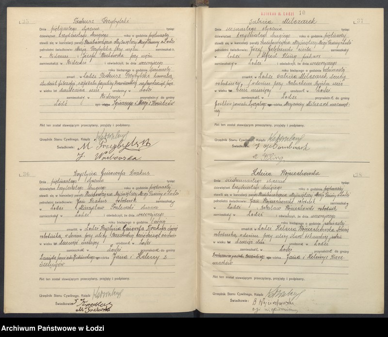 Obraz 12 z jednostki "Akta zgonów"