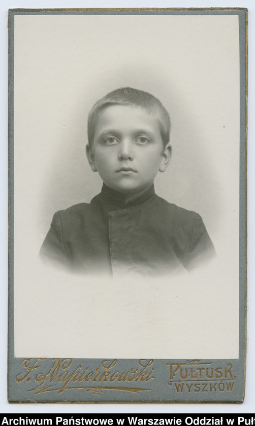 Obraz 31 z kolekcji "Chłopcy w niebieskich mundurkach... - uczniowie pułtuskiego Gimnazjum z okresu I wojny światowej"