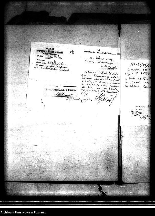 image.from.unit.number "Przymusowe zniesienie służebności osad tabelowych nr 6, 7, 10 i 12 we wsi Ciążeń powiatu konińskiego"