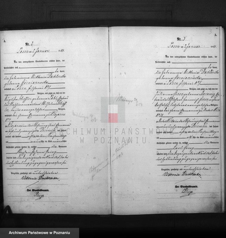 Obraz 3 z jednostki "Księga urodzeń t. I"