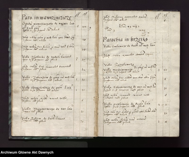 image.from.unit.number "Regestrum publicarum contributionum decem gr. -- (palatinatus Cracoviensis)."