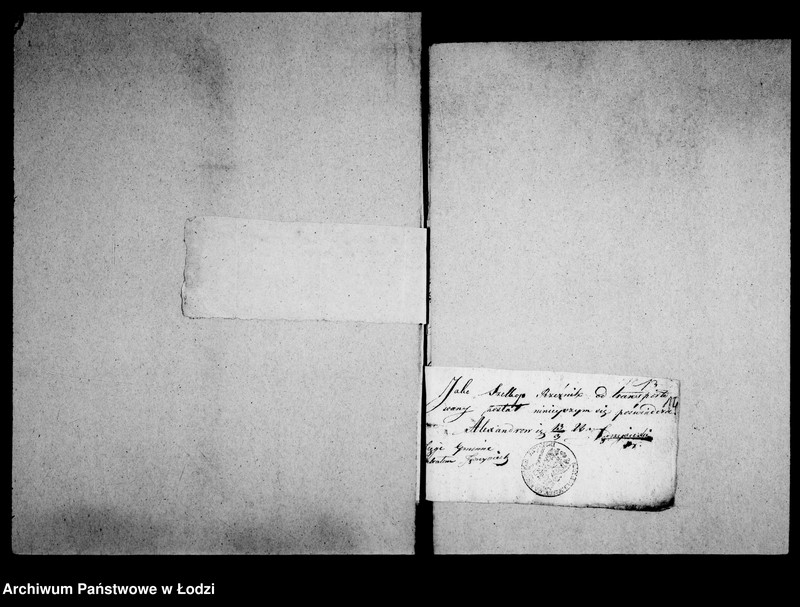 Obraz 16 z jednostki "Akta tyczące się rozsyłania expedycji rządowych"