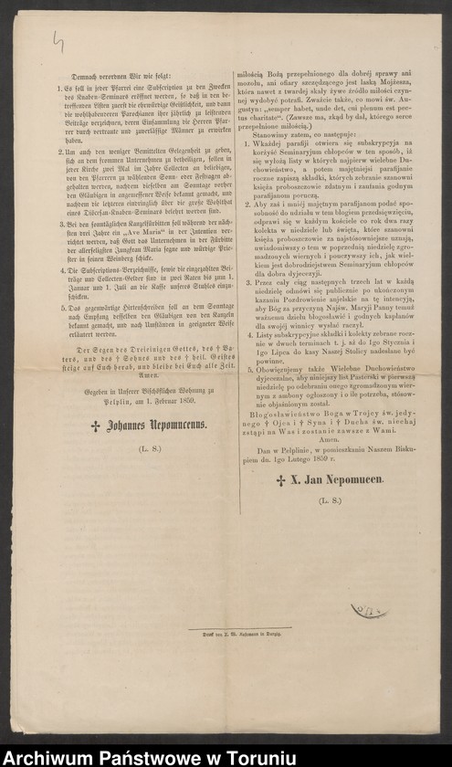 image.from.unit.number "[Listy pasterskie Jana Nepomucena, biskupa chełmińskiego]"