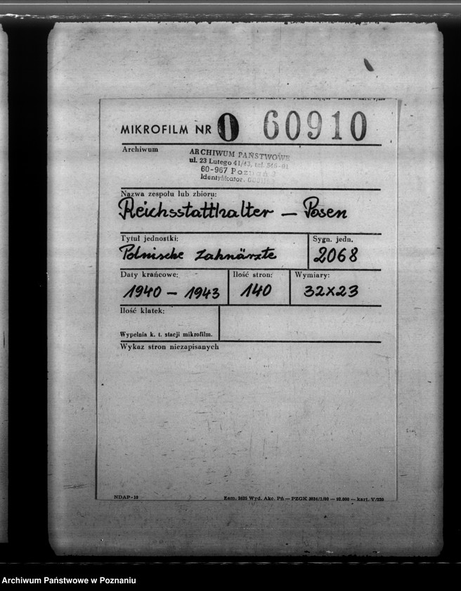 Obraz 2 z jednostki "Polnische Zahnärzte"