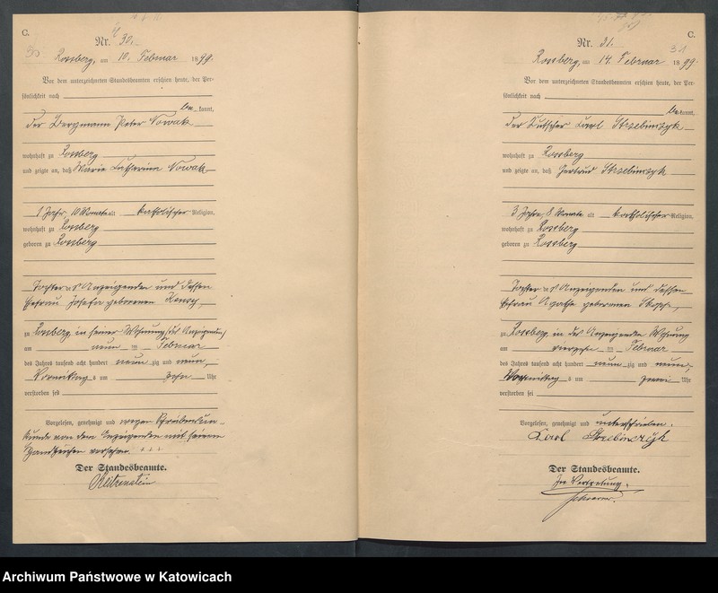 Obraz 19 z jednostki "Księga zgonów nr 1-409"