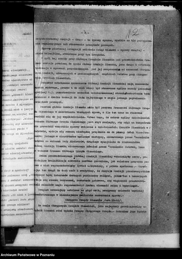 image.from.unit.number "Sprawy agrarnej reformy Główny Urząd Ziemski w Warszawie"