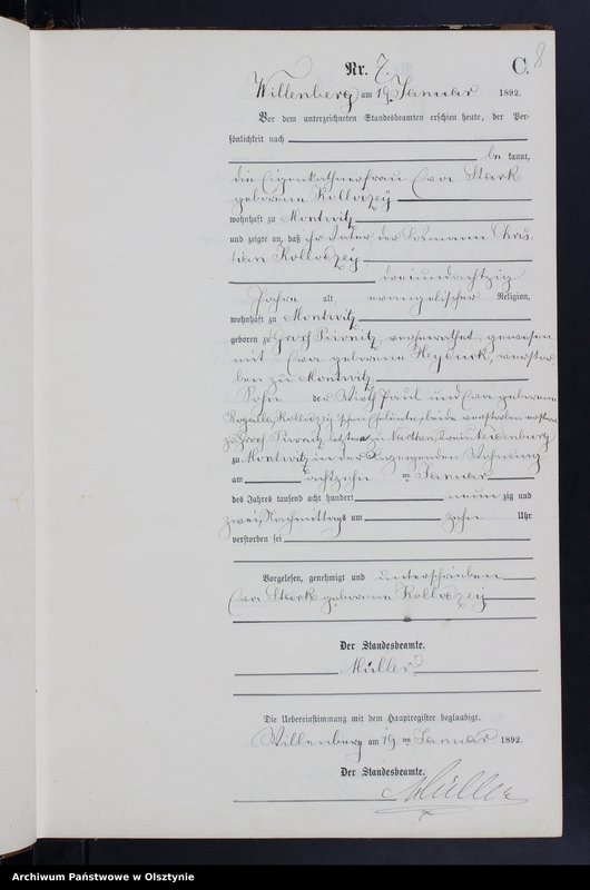 image.from.unit.number "Sterbe-Neben-Register T.I Nr 1 - 195"
