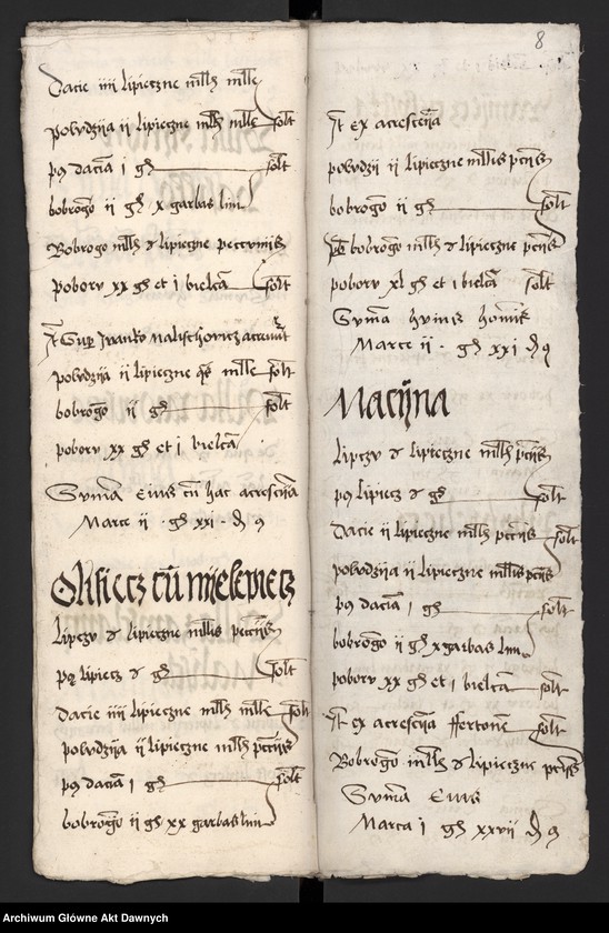 image.from.unit.number "Rejestry poborowe woj. bełskiego i ruskiego."