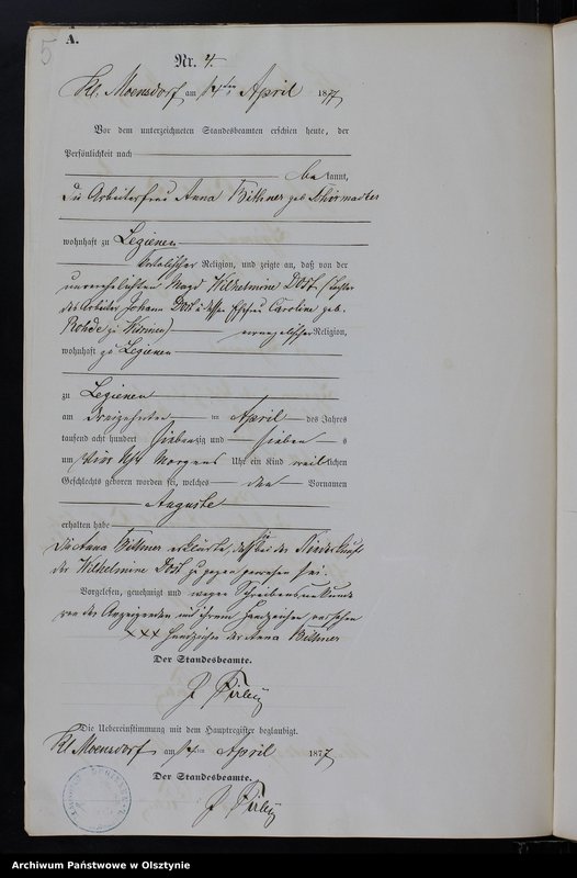 image.from.unit.number "Geburts-Neben-Register Nr 1 - 19"