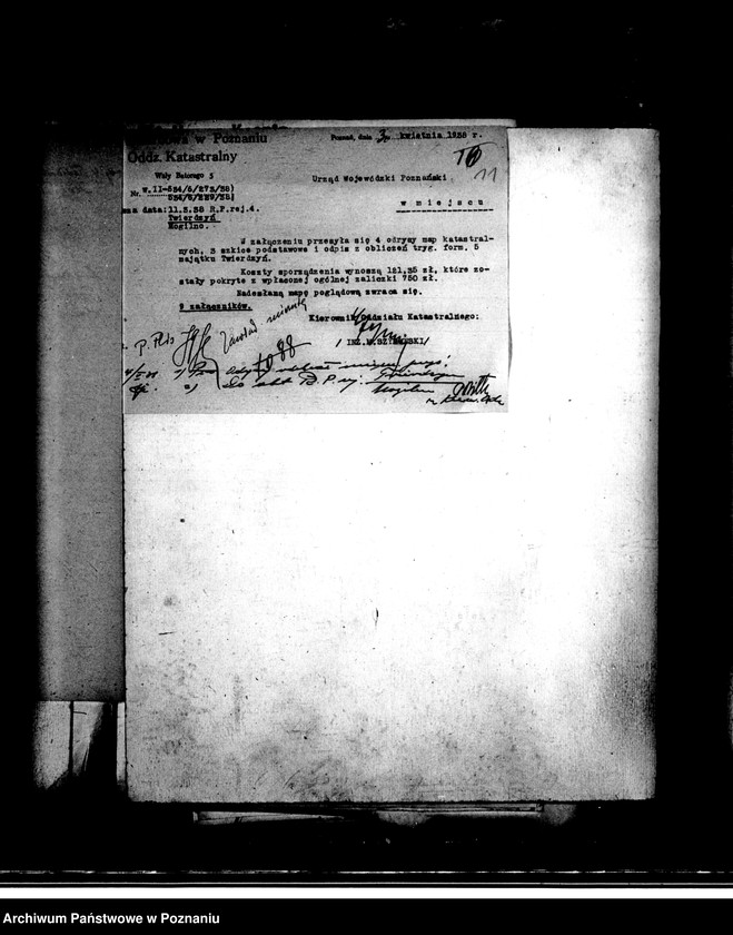 Obraz 15 z jednostki "Majątek Twierdzyń-Kołodziejewko powiatu mogileńskiego /operat pomiarowo-szacunkowy/"