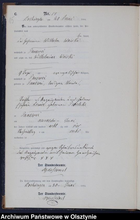 image.from.unit.number "Sterbe-Neben-Register Nr 1 - 42"