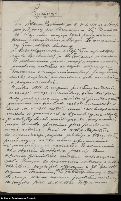 Obraz 15 z jednostki "Wnioski o odznaczenia krzyżem zasługi."