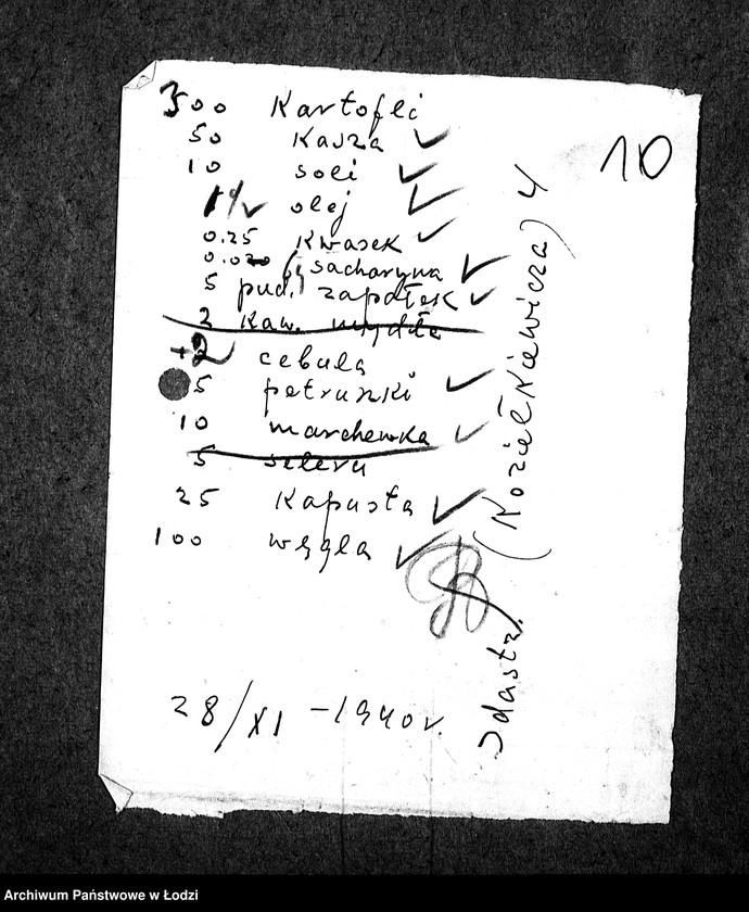 Obraz 13 z jednostki "Kuchnia N. 189 Koziełkiewicza 4 [Działalność kuchni, personel, konsumenci, kontrole]"