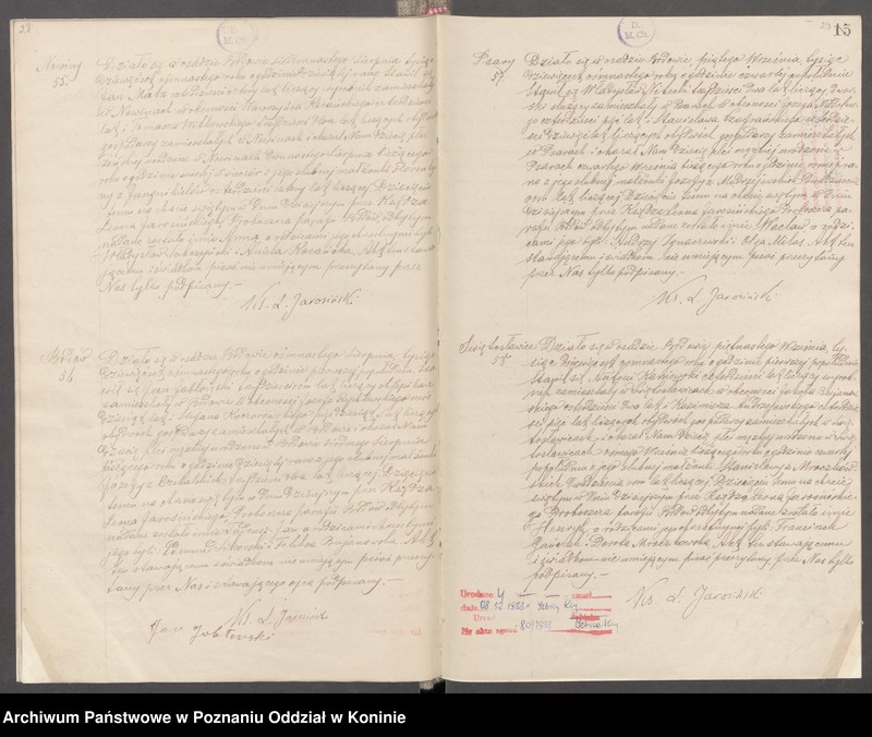 Obraz 17 z jednostki "Księga akt urodzeń, małżeństw, zgonów za 1918 rok"