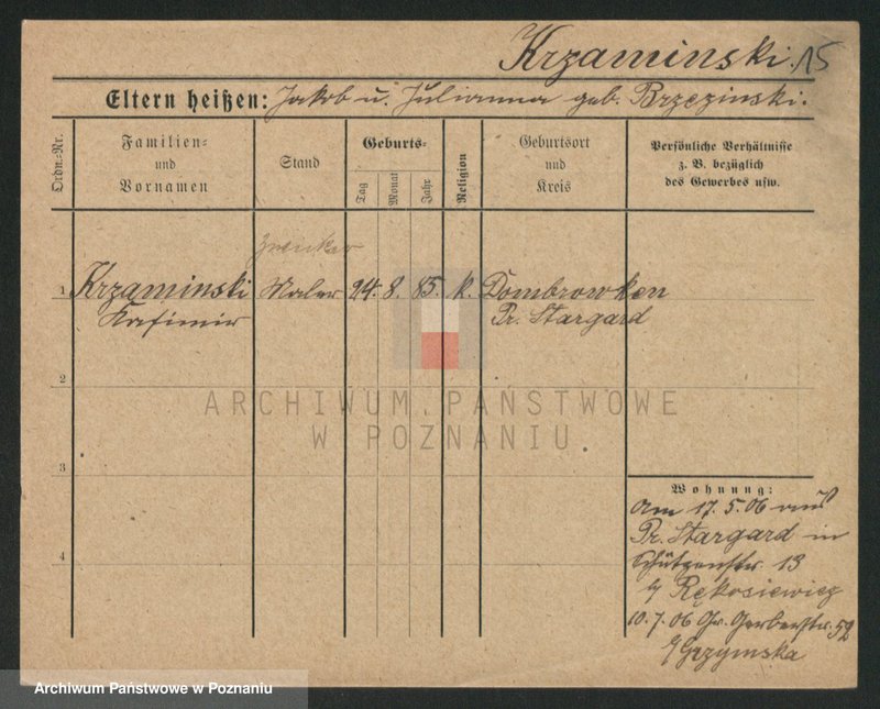 Obraz 15 z jednostki "Krzaczek - Krzyślak"