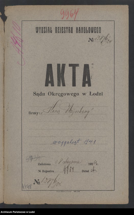 Obraz 2 z jednostki "Hersz Wajnberg- sklep spożywczy"