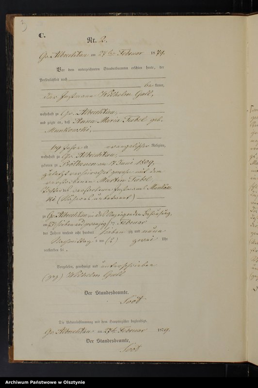 image.from.unit.number "Sterbe-Neben-Register Nr 1 - 21"