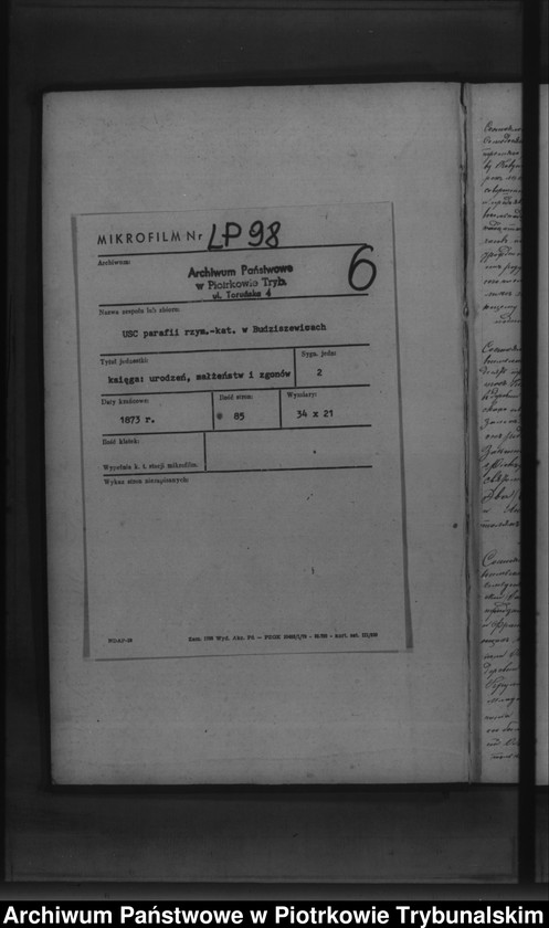 image.from.unit.number "[Księga duplikat aktów urodzonych, zaślubionych i zmarłych]"