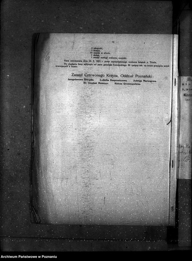 Obraz 20 z jednostki "Sprawy gospodarcze-ogólne Sprawozdania miesięczne działalności dep."