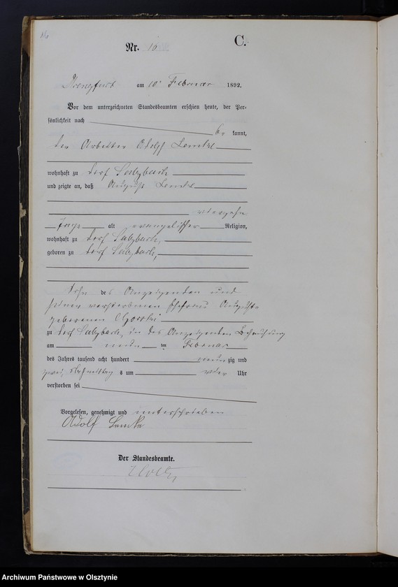 image.from.unit.number "Sterbe-Haupt-Register Nr 1 - 121"