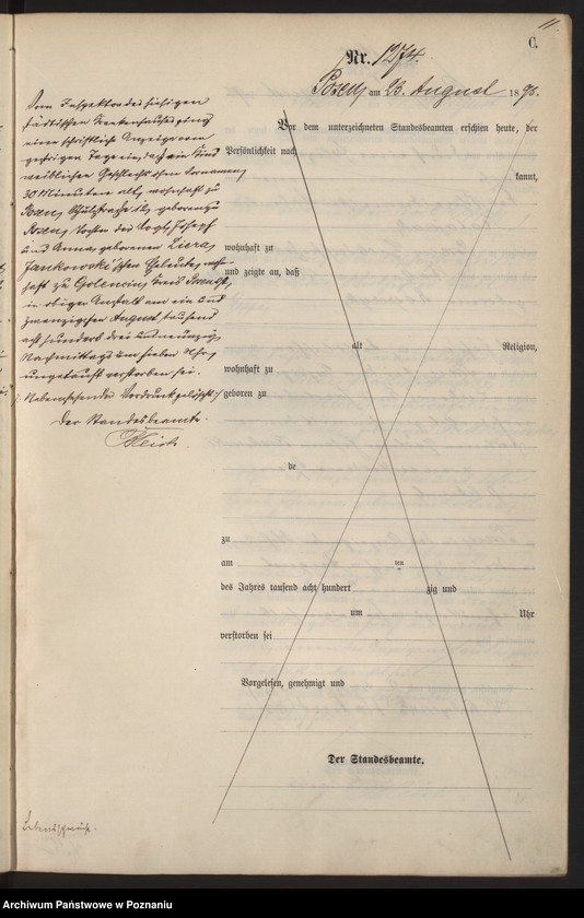 Obraz 14 z jednostki "Księga zgonów t. IV"