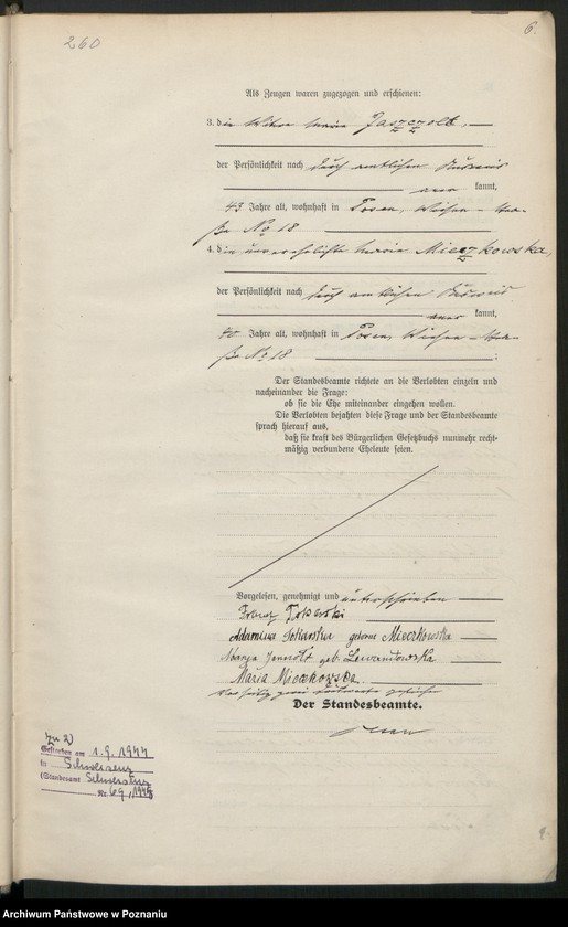 Obraz 8 z jednostki "Księga miejscowa małżeństw tom II [Rejestr główny małżeństw]"