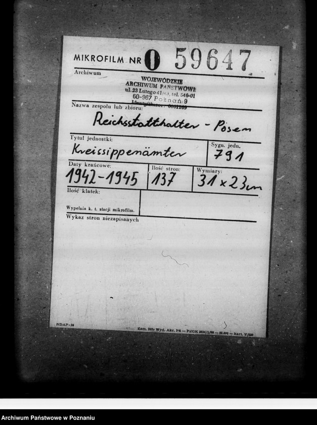 Obraz 2 z jednostki "Kreissippenämter"