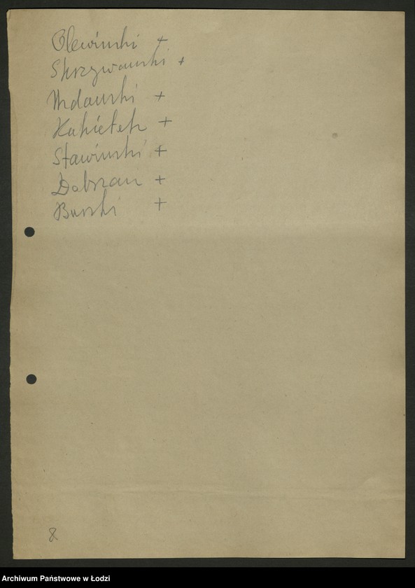 Obraz 9 z jednostki "Kalendarzyki zebrań sprawozdawczo - wyborczych do rad zakładowych sporządzone przez Wydział"