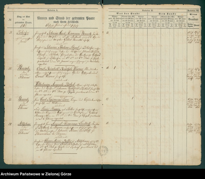 image.from.unit.number "Trauungs - Register 1868 - 90"