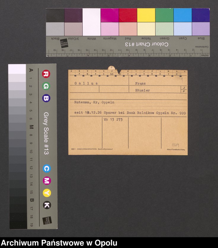 Obraz 3 z jednostki "[Gallus Franz, Rutenau]"