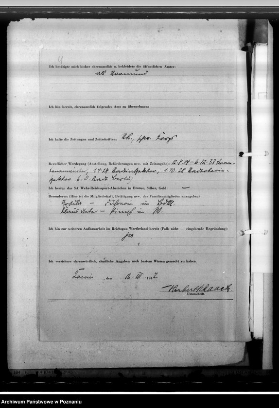 Obraz 8 z jednostki "Schaack, Herbert Amtskommissar"