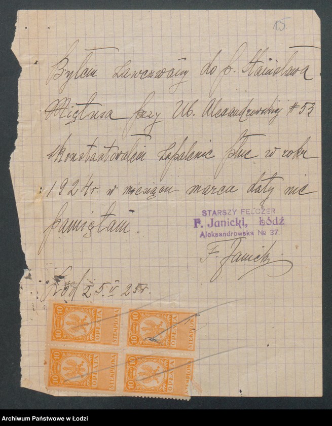 Obraz 17 z jednostki "Stanisław Mintus- sklep rzeźniczy"