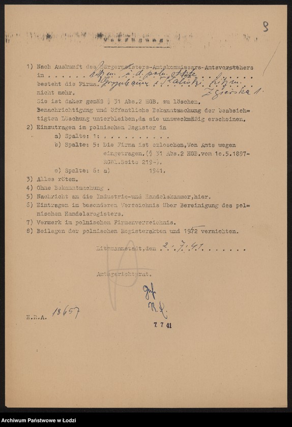 Obraz 11 z jednostki "Szlama Grynbaum, Icek Kaliski – drobna sprzedaż skór, cholewek i dodatków"